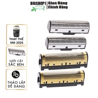 Lưỡi cạo râu, đầu nhựa cắt Kemei KM-2026 KM-2028