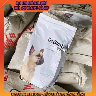 Thức ăn hạt cho Bull Pháp, Bull Anh Dr Glint gói 2kg