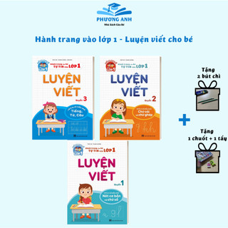 Sách - combo luyện viết hành trang và tâm thế cho bé vào lớp 1