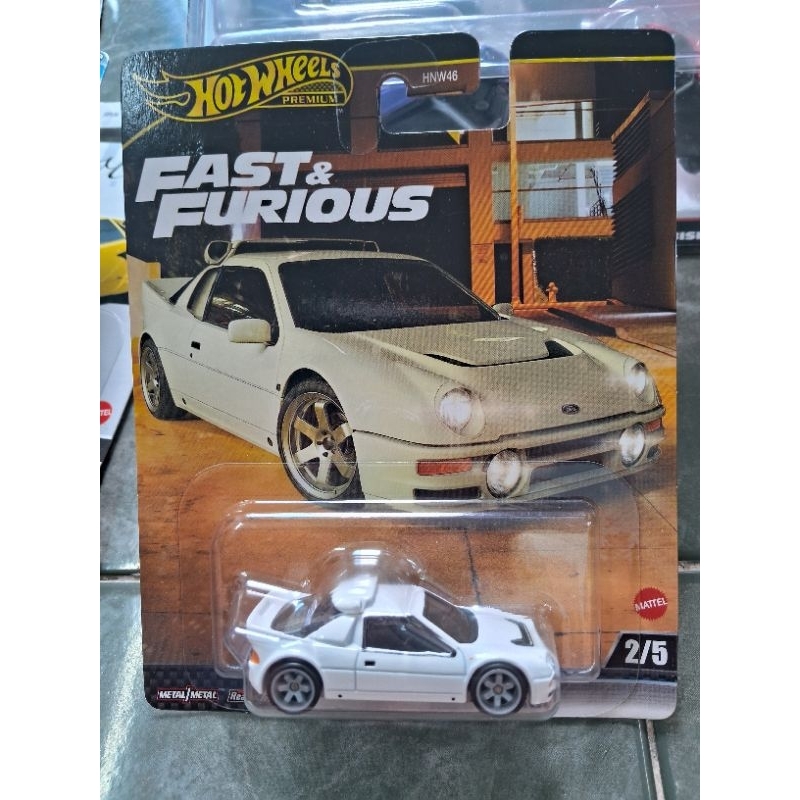 HOT WHEELS PREMIUM FORD RS200 FAST AND FURIOUS