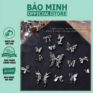 Charm mix nhiều mẫu trang trí móng - Charm kim loại mix mẫu - Charm nhiều mẫu siêu xinh trang trí nail