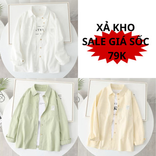 [ XẢ KHO GIÁ TRẢI NGHIỆM 79K ] ÁO SƠ MI SILENCETSHIRT HÀNG XẢ KHO