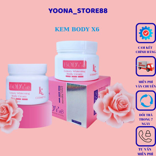 Kem body X6 luxury-Chính hãng,kem body trắng da X6 dưỡng trắng chuyên sâu