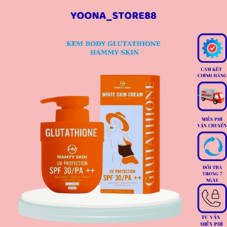 [Siêu trắng] Kem body Glutathione ,body hammy skin dưỡng trắng,cấp ẩm,chống nắng hiệu quả cho làn da