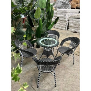 Bộ Bàn Ghế Chân Quỳ utureHomes Cao Cấp, Sơn Tĩnh Điện Cứng Cáp, Độ Bền Cao, Tạo Không Gian Hiện Đại, Thoải Mái