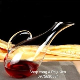 Bình thở rượu vang - Decanter hình cổ ngỗng dung tích 2000ml