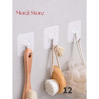 Móc dán tường, Móc dán tường chịu lực, Móc dán chịu lực Trong Suốt, Siêu Chắc, Siêu Chịu Lực