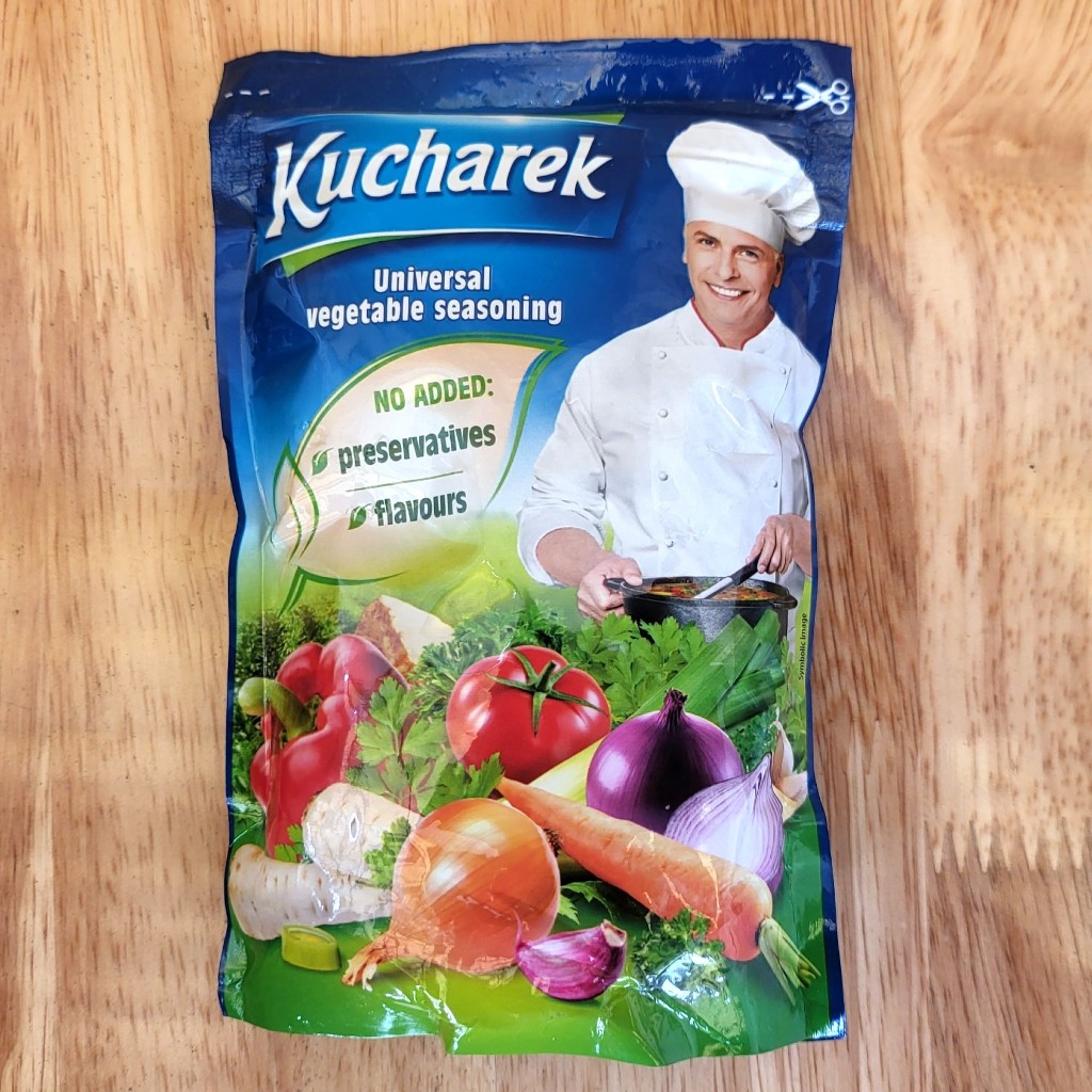 [gói KUCHAREK  200g] HẠT NÊM RAU CỦ [POLAND] Universal Vegetable Seasoning