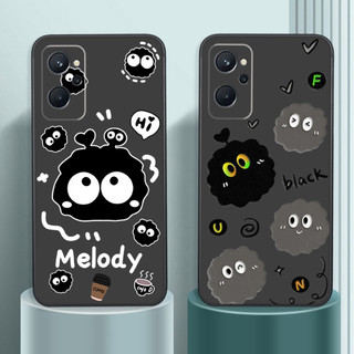 Ốp lưng Realme 9i / Realme 9 pro hoạt hình BLACK COAL cute hot trend giá rẻ