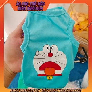 Áo cho chó mèo hình chú mèo máy DOREMON