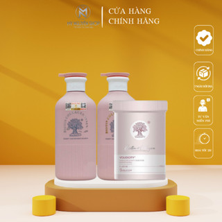 Kem ủ tóc Biotin collagen 500ml giúp tóc phục hồi siêu mềm thơm mượt