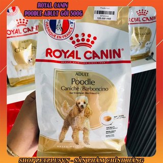 Thức ăn cho chó trưởng thành Royal Canin Poodle Adult gói 500g