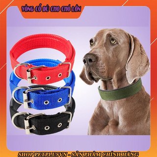Vòng cổ dù cho chó lớn lót đệm mềm