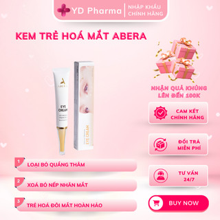 Kem Mờ Quầng Thâm mắt, Tan Bọng Mắt, Vết Chân Chim Hiệu Quả ABERA 15ml| YD Pharma