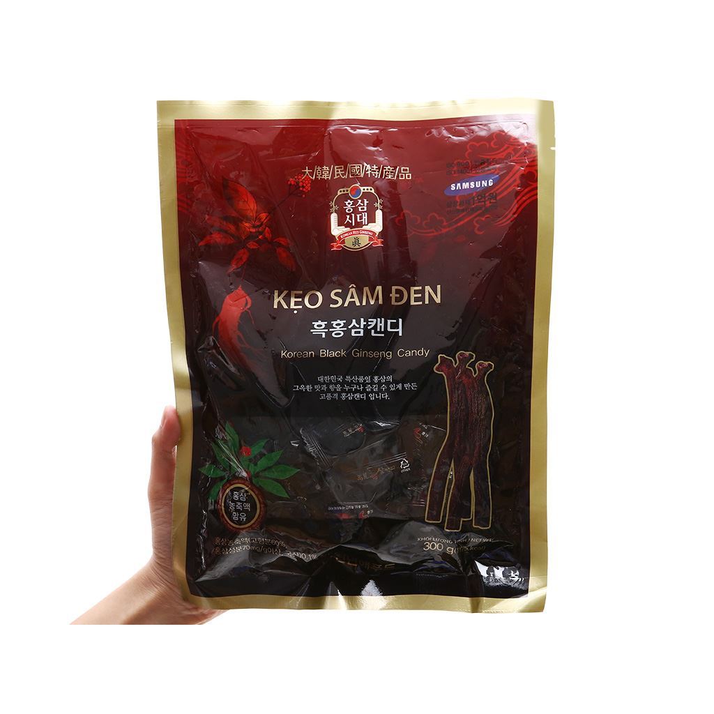 Kẹo Sâm Đen hắc sâm 170gr
