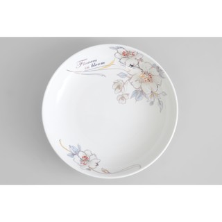 Dĩa sứ, dĩa mắm, dĩa đựng gia vị, dĩa tiêu mc 07 mta_mart men sứ trắng, dày dặn, sáng bóng