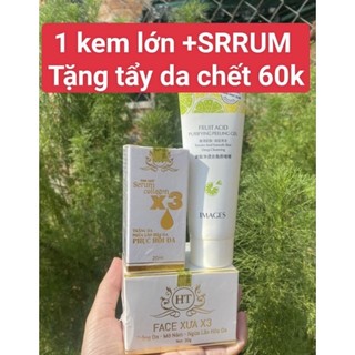 Combo 1Kem Face Xưa Hũ Lớn +SRRUM ( Chính hãng 💯)Tặng tẩy da chết 70k