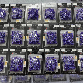 (Packing Ptitanium 1 pack 20 pcs) Screw Bolt m5x15 m5x20 , m6x10 m6x15 m6x20 , m8x20 m8x25 disc