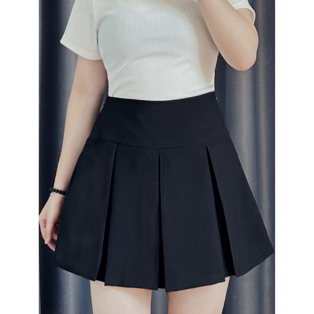Chân Váy Xếp Ly Bigsize Nữ Dáng Váy Tennis Có Lót Bảo Hộ Vải Tây Đúng Form Tôn Dáng CV405 | BigBuy360 - bigbuy360.vn