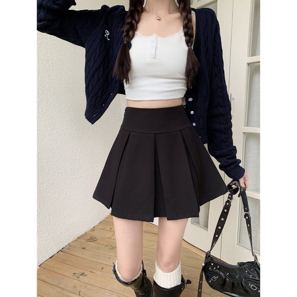 Chân Váy Xếp Ly Bigsize Nữ Dáng Váy Tennis Có Lót Bảo Hộ Vải Tây Đúng Form Tôn Dáng CV405 | BigBuy360 - bigbuy360.vn