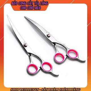 Kéo cong 7 inch cắt tỉa lông cho chó mèo