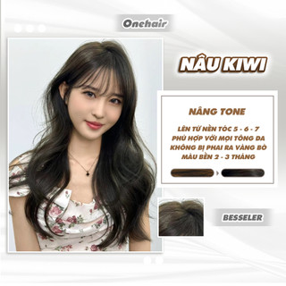 Thuốc Nhuộm Tóc Màu Nâu KIWI, Nâng Tone - ONE HAIR