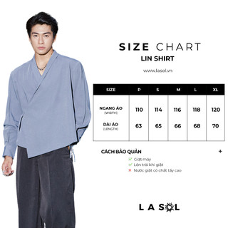 ÁO SƠ MI LASOL LIN SHIRT