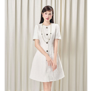 OLV - Đầm kiểu trơn công sở Herin Dress