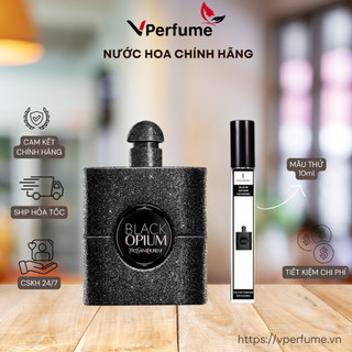 Nước hoa nữ ysl black opium edp extreme - mẫu thử 10ml