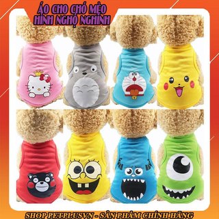 Áo 3 lỗ cho chó mèo chất đẹp, giá rẻ