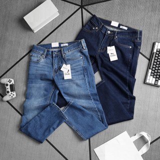 Quần Jean Nam Cao Cấp Màu Xanh Than Đen Tiêu, Quần Bò Nam Dáng Đứng Ôm Nhẹ, Chất Vải Co Giãn Thoải Mái, DOKI DT-01