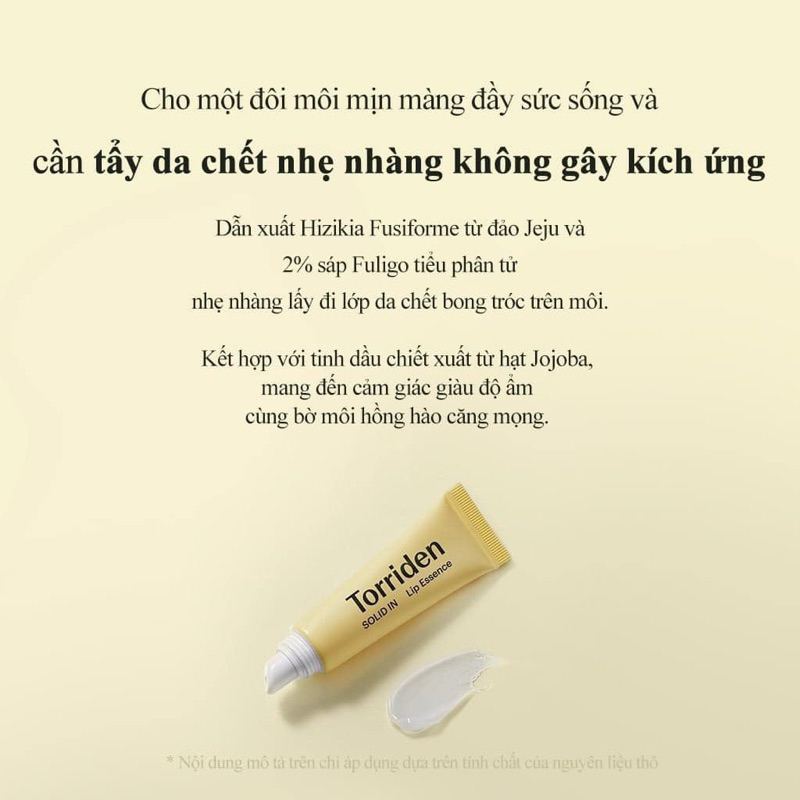 Son dưỡng môi Torriden Solid in Ceramide Lip essence 11ml