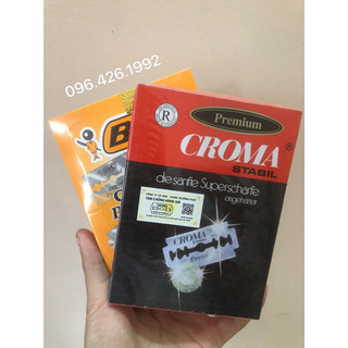 Combo 10 hộp lưỡi lam Croma Premium hàng nhập