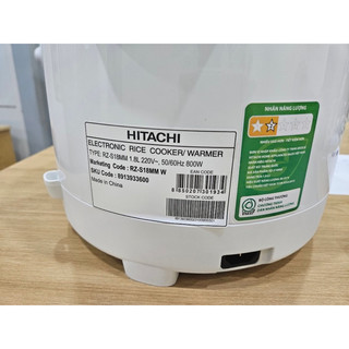 Nồi cơm điện Hitachi RZ-S18MM (W)
