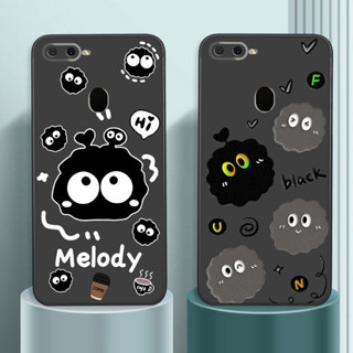 Ốp lưng Oppo A5s / A7 / F9 / A12 / Realme 2 Pro hoạt hình BLACK COAL cute hot trend giá rẻ