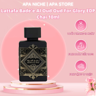 Nước Hoa Nam Oud For Glory 10ml Của Lataffa Badee Al Oud - Nước Hoa Dubai đẳng cấp Apa Store