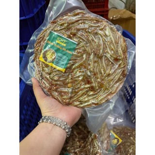 1kg bánh tráng cá cơm đặc sản Cà Mau, khô cá cơm ướp sẵn