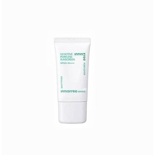  Mẫu Mới 2024  Kem Chống Nắng Mini Kiêm Kem Lót Làm Mờ Lỗ Chân Lông Innisfree UV Active 10ml 