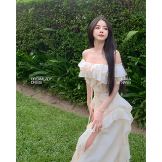 ĐẦM MIDI BÈO TRỄ VAI