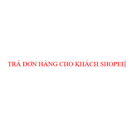 Tờ Hướng Dẫn Trả ĐƠn Cho Khách