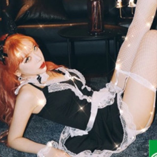 (Có sẵn, hình thật) Set Cosplay nàng hầu gái, người giúp việc dễ thương FreeSize dưới 57kg, Halloween, Noel, studio