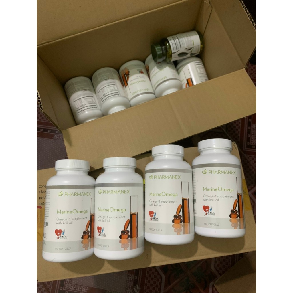 Dầu Nhuyễn Thể Marine Omega Nuskin 120 viên