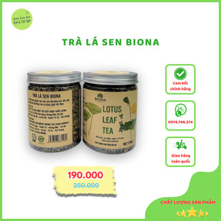 Trà lá sen Biona Viện hàn lâm - Mẫu mới, date mới nhất
