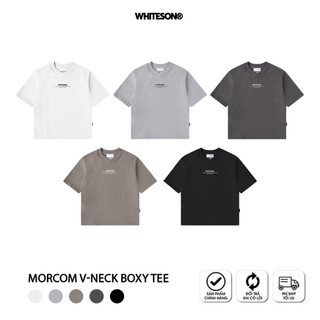 Morcom v-neck boxy tee