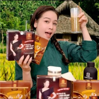 Combo 2 hộp Cà phê Nhật Kim Anh cà phê hòa tan Laura Coffee