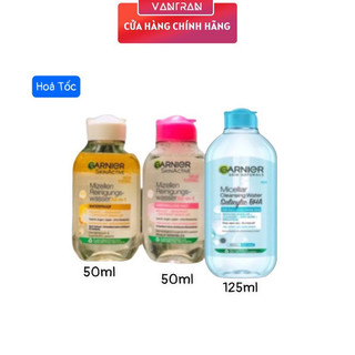 Nước Tẩy Trang Garnier Micellar Water Vitamin C Làm Sáng Da 50ml