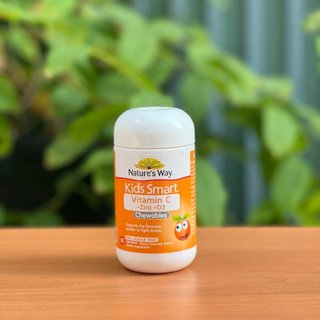 Kẹo tăng sức đề kháng Vitamin C Zinc D3 kids smart Nature’s way 75 viên
