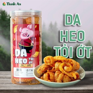 Da Heo Tỏi Ớt Thơm Ngon Siêu Giòn Đóng Hộp Cao Cấp - Ăn Vặt Thanh An