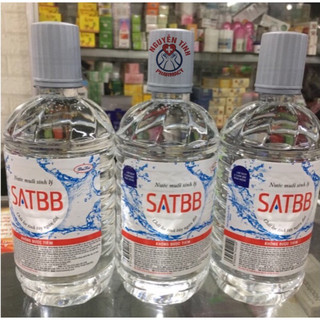 1 kiện nước muối sinh lý SATBB 21 chai mỗi chai 550ml ( chỉ ship hỏa tốc Hà Nội)