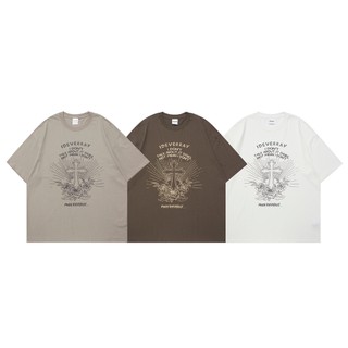 Áo Thun Unisex Cao Cấp Chính Hãng IDEVERRAY Serenity Form Oversize Chất Cotton 200gsm